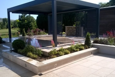 Design ideas for a contemporary garden in Sussex.