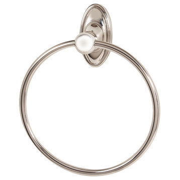 Alno Towel Ring 7" in Polished Nickel