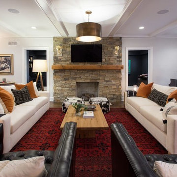 Transitional Living Room