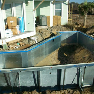 Start To Finish Ocean Front Pool in Pine Knoll Shores
