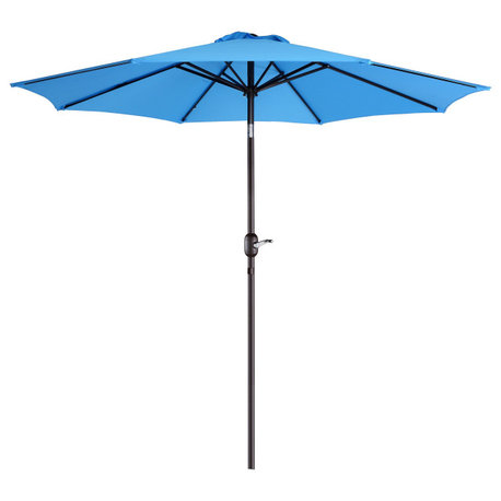 Pure Garden 9' Outdoor Patio Umbrella, Without Base