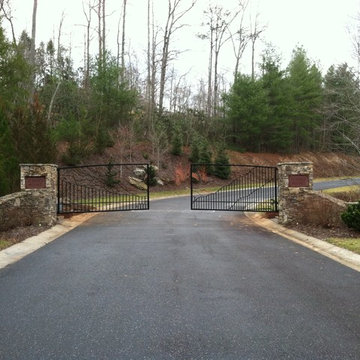 Lake James, Nebo Gated Community Entrance