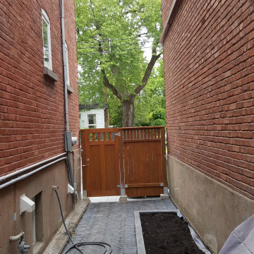 Full residential garden project - West end of Montreal