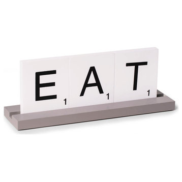 Eat Scrabble Design Table Top Decor