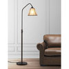 Midtown LED Vintage Dimmable Arch Floor Lamp, Dark Bronze/Mica