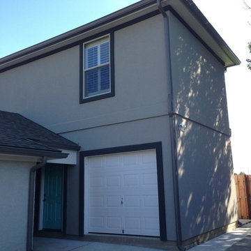 Home addition: Office, party room, conditions storage, porch