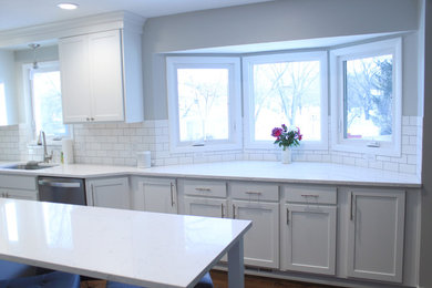 Inspiration for a transitional kitchen remodel in Other