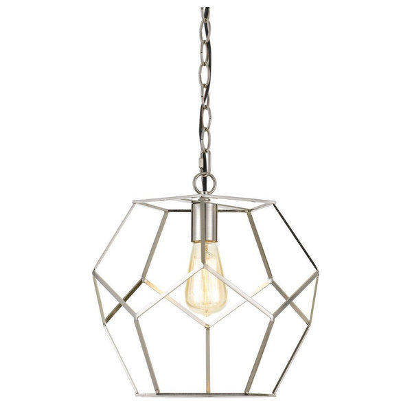 Bellini Pendant, 1-60W Edison Bulb, 13