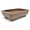 Purple Clay Rectangular Bonsai Pot