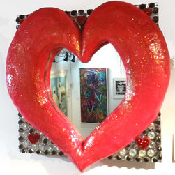 "Heart Mirror" - Makeup Mirrors