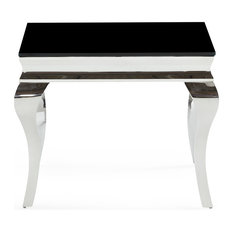 Queen Anne Side End Tables Houzz Global Furniture Usa Queen Anne Style Base End Table Side Tables And