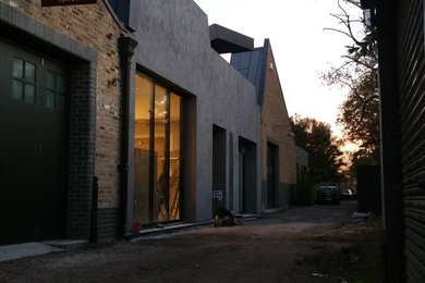 This is an example of a modern house exterior in London.
