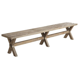Farmhouse Dining Benches by Lorino Home