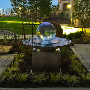 Healing Garden Sphere Fountain