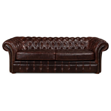 Piccadilly 3 Seat Chesterfield Sofa Club Leather