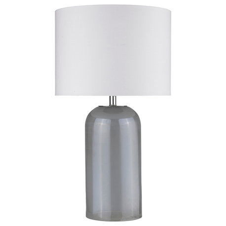 Trend Home 1-Light Polished Nickel Table Lamp