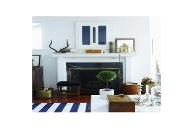 Living room - eclectic living room idea in Atlanta