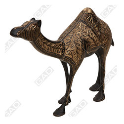 CAMEL FIGURINE JASMINE BLACK - Home Accessories & Decor