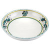 Coupe Bowl Deruta Majolica Orvieto Rooster Shallow Round Green
