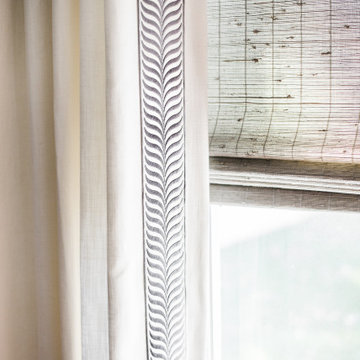Living Room Makeover with Gorgeous Grasscloth