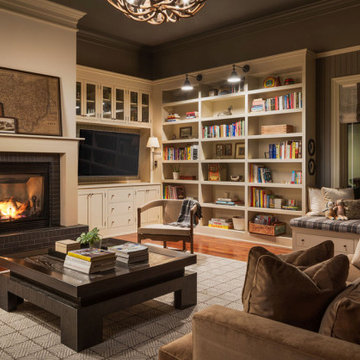 Scottish Inspired Library/Family Room