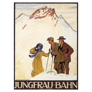 "Jungfrau-Bahn" Digital Paper Print by Emil Cardinaux, 24"x32"