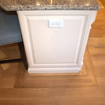 Two tone Family Kitchen