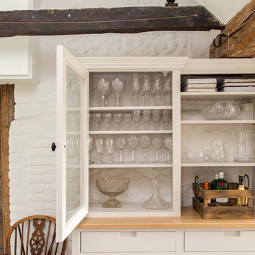 shaker kitchen in limed oak