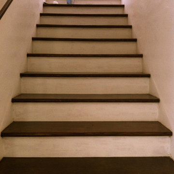 BEFORE SHOT Hand Painted Stairs