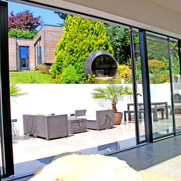Open plan, kitchen, dining, living area, patio, Hove