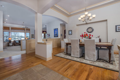 Dining room photo in Denver