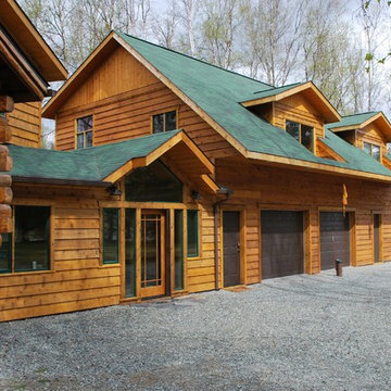 Log Home Addition