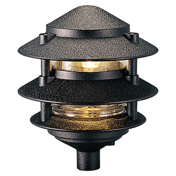 Progress Lighting 1-100W Medium Path Light, Black