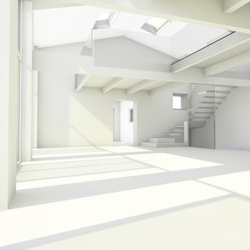 studio di una scala interna