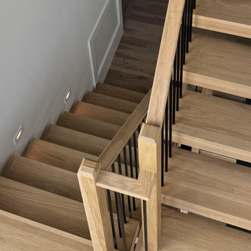 Project #139 | Four Story Modern Floating Staircase