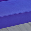 GDF Studio Charlotte Modern Simple Elegant Fabric Loveseat, Royal Blue