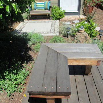 A Cool Mediterranean Mountain View Garden