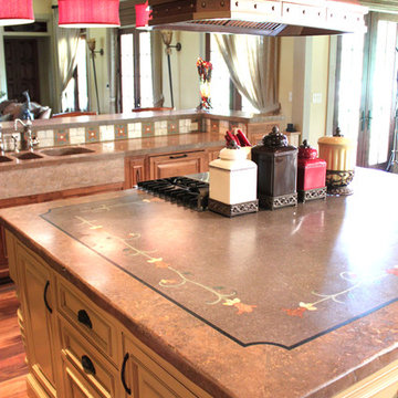 Floral Island Inlay