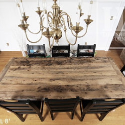 Reclaimed Wood Harvest Tables - Dining Tables