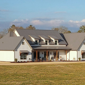 Architectural Designs Exclusive Farmhouse Plan 56442SM Comes to Life in Georgia