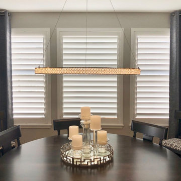 "Clear view Invisiline" Plantation Shutter applications