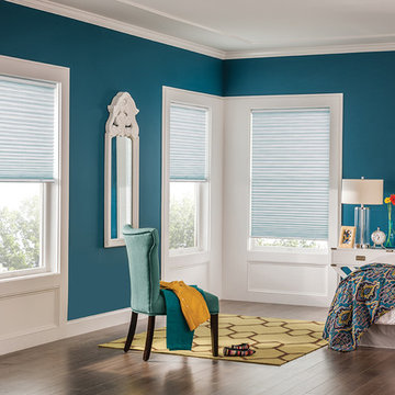 Bali 1" Pleated Shades with Cordless Lift: Melody, Wishing Well 1950