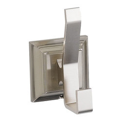 Designers Impressions - 400 Series Satin Nickel Robe Hook - Robe & Towel Hooks