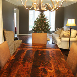 Reclaimed Wood Harvest Tables - Products