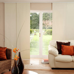 Solid Vinyl Sliding Panels - Vertical Blinds