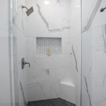 Beautiful Bathroom Remodel in Oakdale (bathCRATE Country Oak Court)