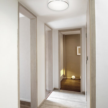 Aero - 20671 - Flush-Mount - Incandescent - Chrome Finish with Opal Shade