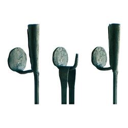 Ferro and Fuoco Individual Mounts for Fireplace Tools - Fireplace Accessories
