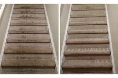 Before & After Carpet Stain Removal in Nashville, TN