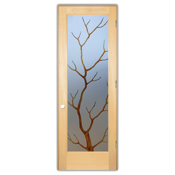 Interior Prehung Door or Interior Slab Door - Branch Out - Maple - 30" x 80"...